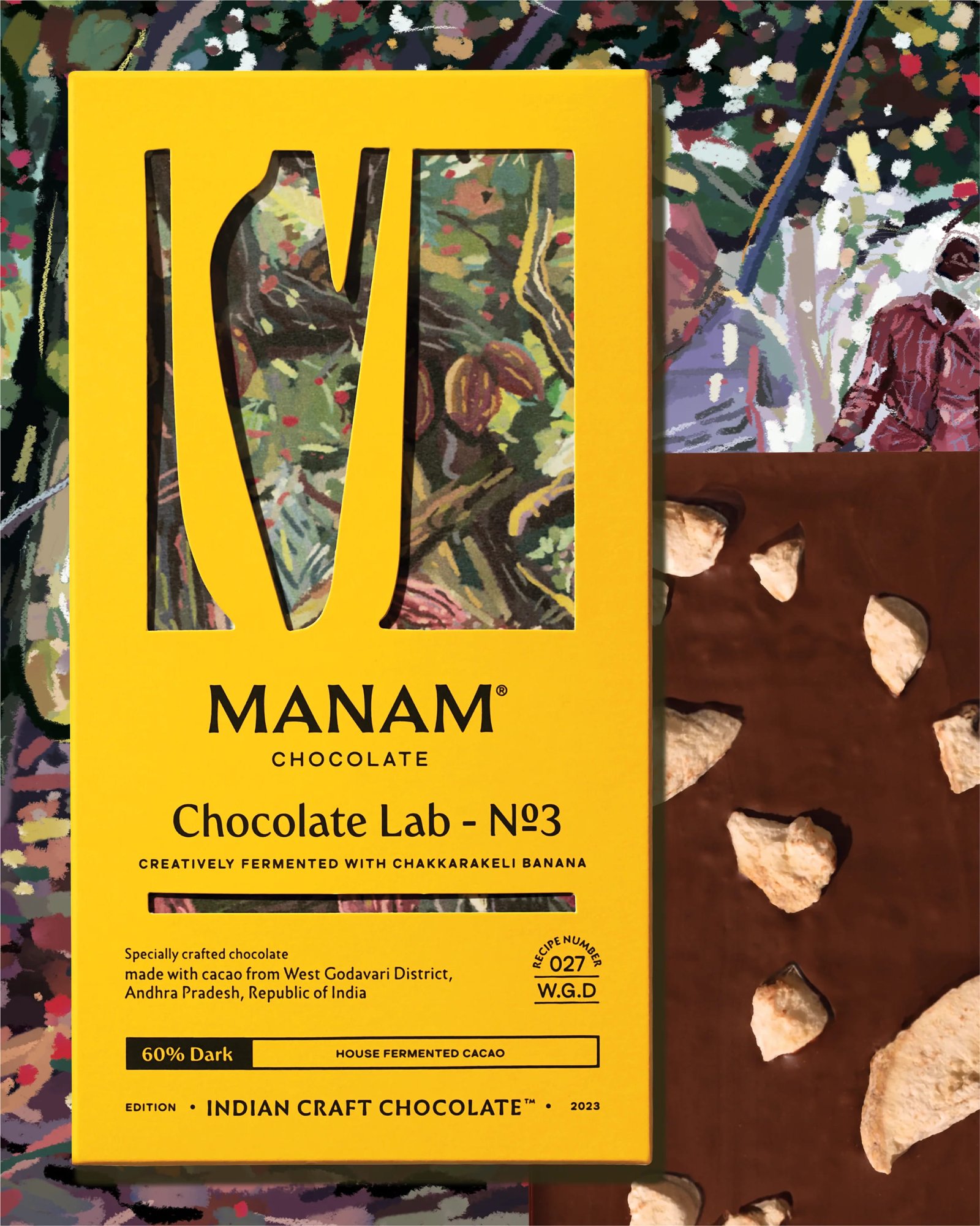 Chocolate Lab Tablet No. 3 - 60% Dark